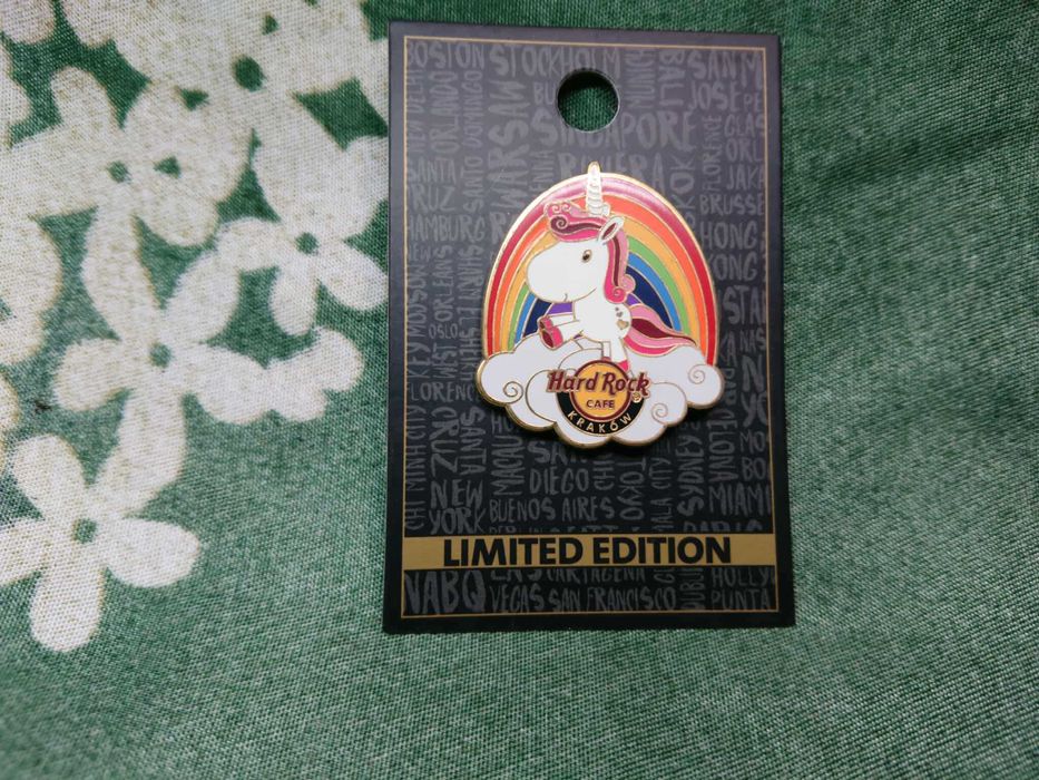 Hard Rock Cafe Pin Kraków jednorożec
