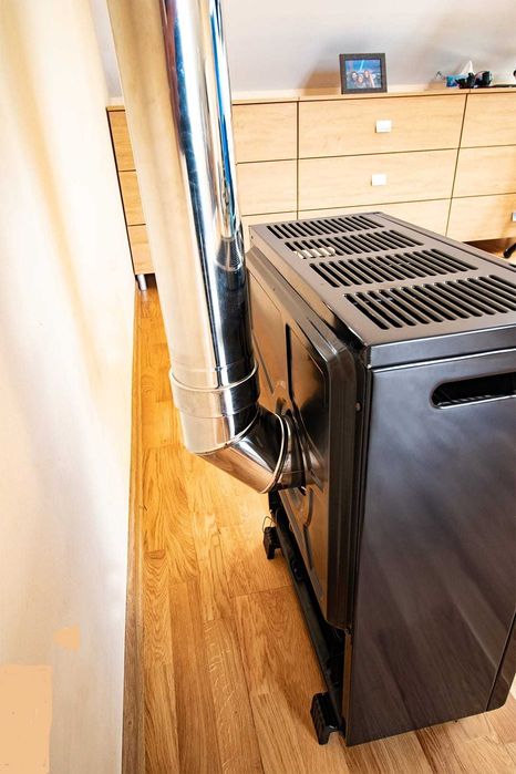 Grzejnik gazowy, piecyk, konwektor gazowy La Piramide N13T, 6,9 Kw.