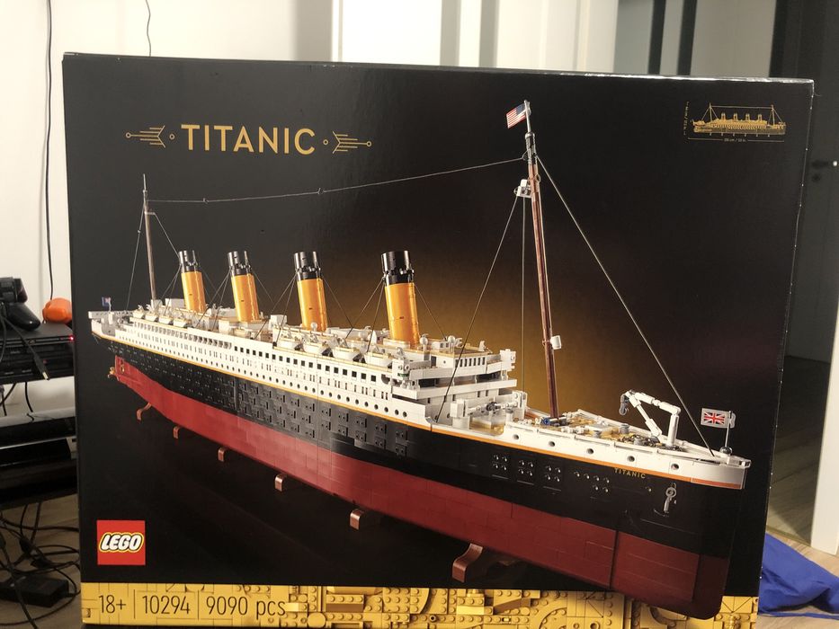 Titanic LEGO 10294 oswietlenie LED ! Transport gratis