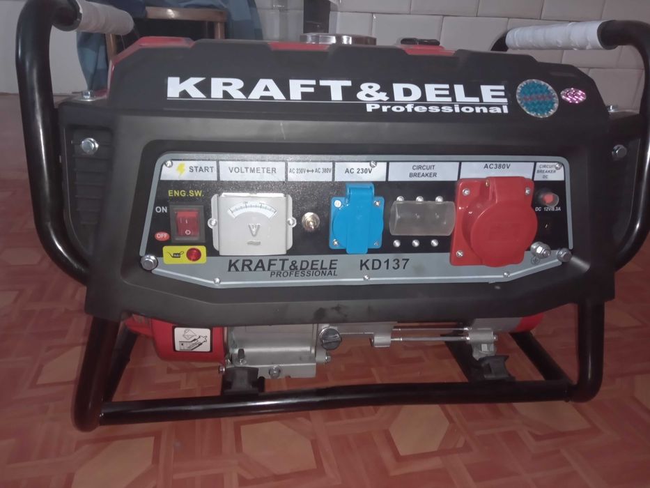 Nowy Agregat prądotwórczy Kraft&Dele Kd 137 Trójfazowy