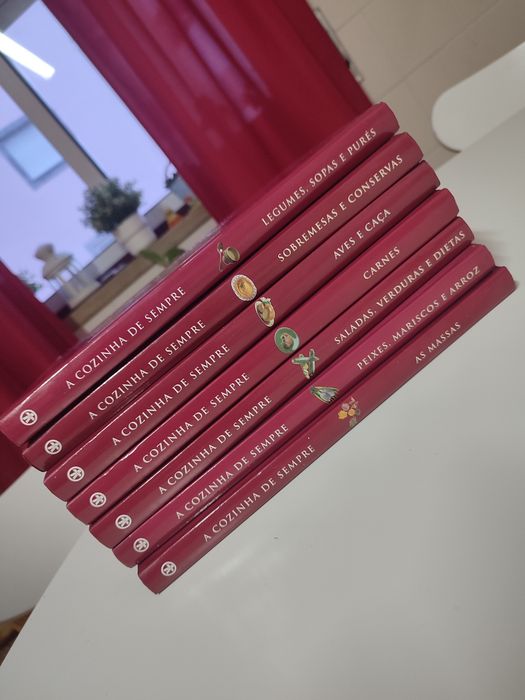 Colecção de livros de culinária