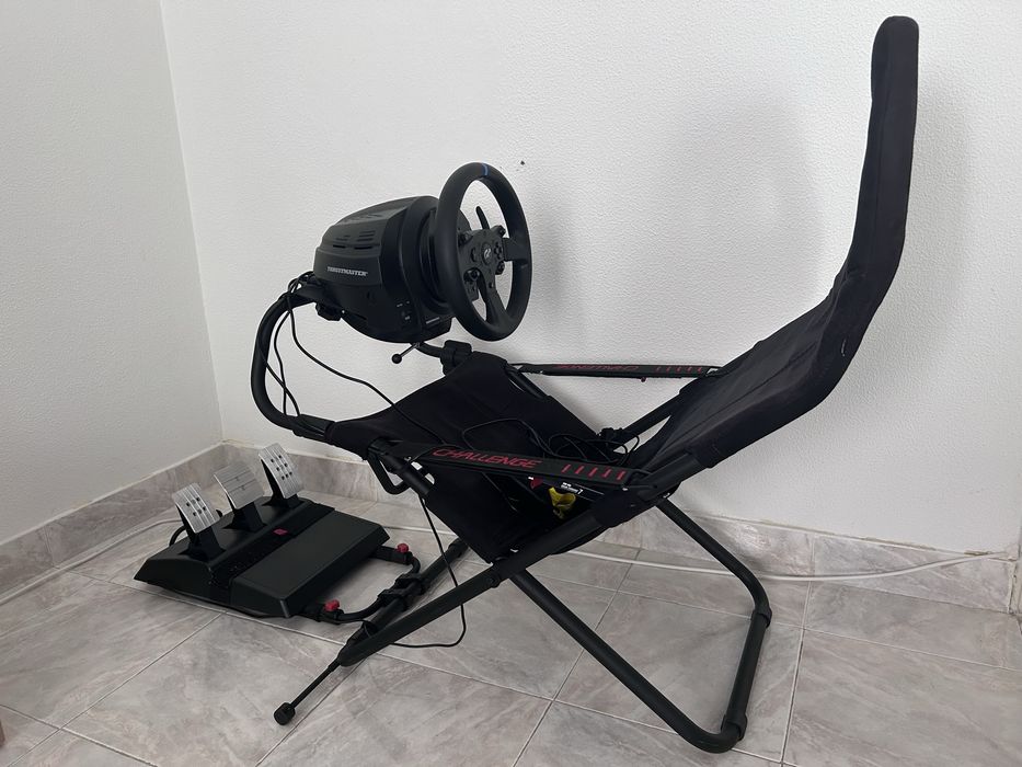 Volante simulador Thrustmaster T300 RS GT +  playseat challenge + Grand turismo 7 PS5/PS4/PC