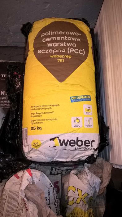 najtaniej w Polsce NOWA ZAPRAWA  sczepna do napraw WEBER .REP 751