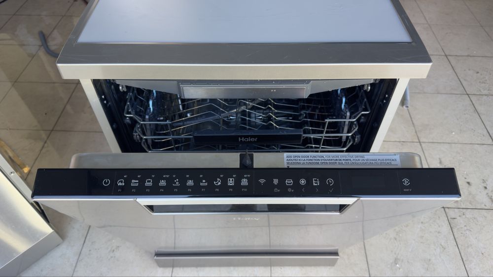 Máquina de Lavar Loiça HAIER XF 6C2M1PX (16 Conjuntos - 60 cm - Inox)