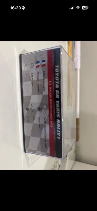 Miniatura carro rally