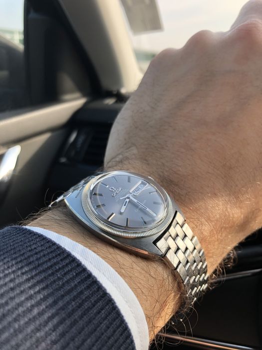 Omega Constellation grey dial