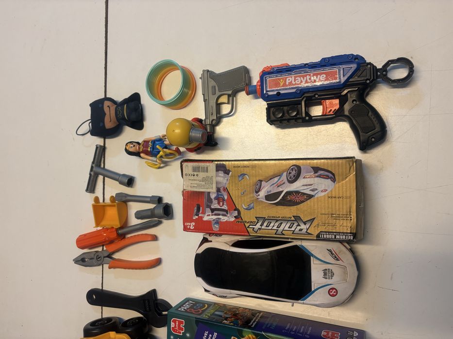 Brinquedos e jogos para crianças super ativos