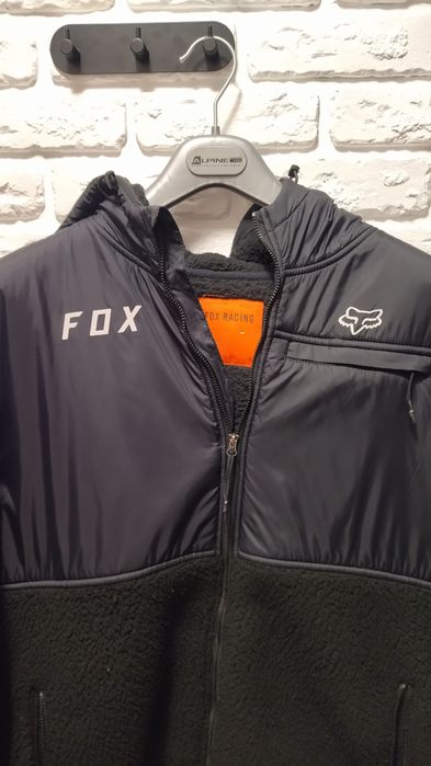 Куртка Fox Racing Dayton Zip Fleece Black FOX Head мото вело кежуал