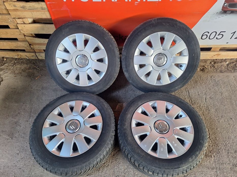 Alufelgi 4x108 15 ET18 CITROEN Berlingo C2 C3 C4 C5 Xsara Picasso koła