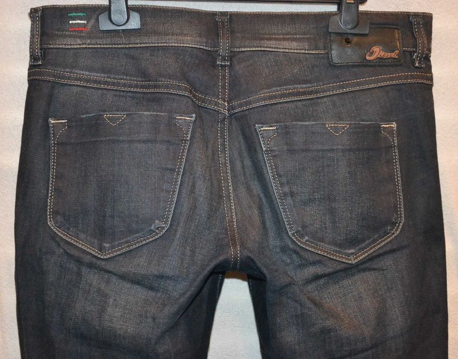 DIESEL LIVIER Jeans Spodnie Damskie W28 Super Slim Stretch Oryginalne