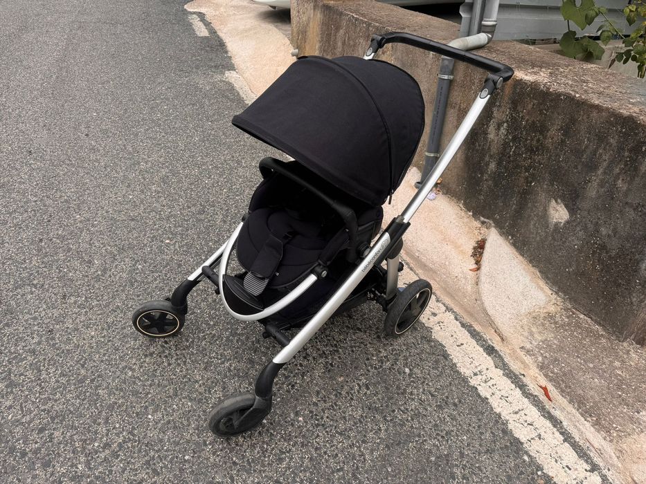 Carrinho + cadeira auto