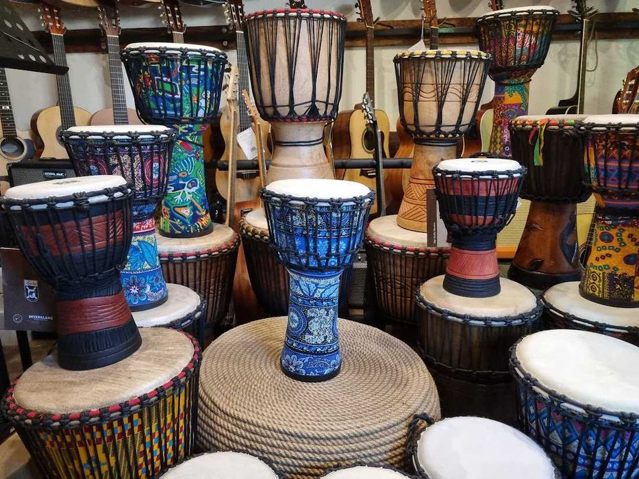 Djembe Ever Play 8" medium 40 cm naturalna skóra bęben afrykański mod5