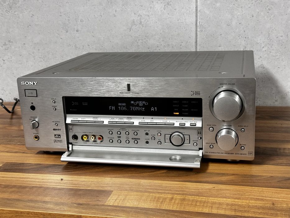Sony STR-DB1070 QS amplituner 6x100W , pilot, potężny 13 kg !