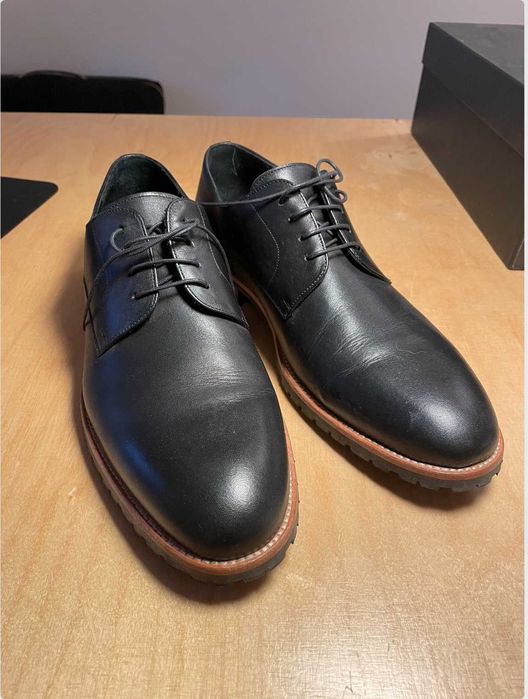 Шкіряні туфлі Roy Robson, чорні (43 розмір)