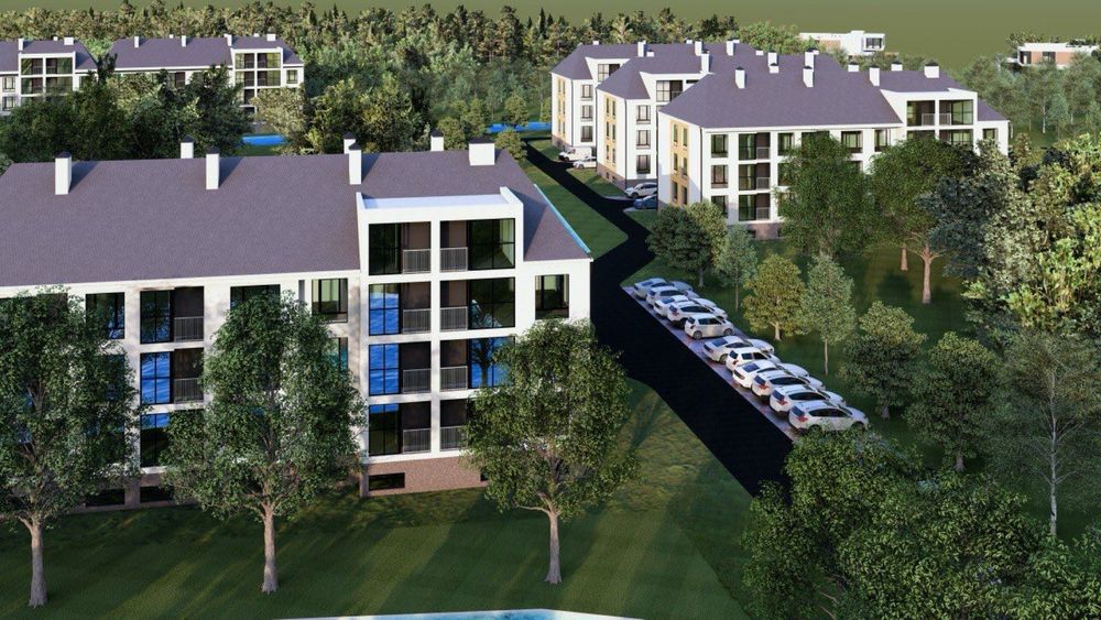 Бз%Продаж двокімнатної квартири з балконом від забудовника