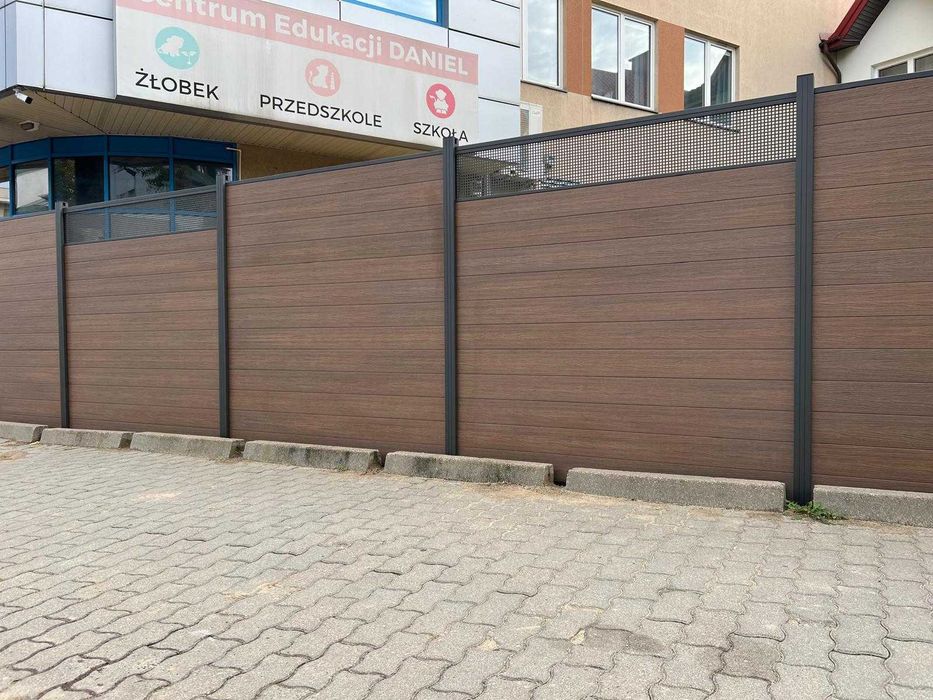 NOWOŚĆ ! Ogrodzenie panelowe kompozytowe WPC II Generacji. PROMOCJA !