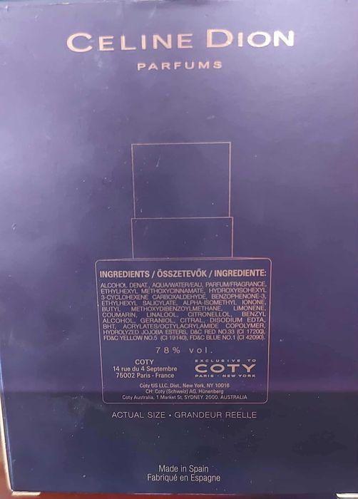 Celine Dion Parfums Paris Nights 15 ml Unikat