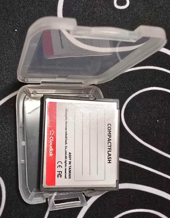 Cartão de memória Compact Flash de 128MB
