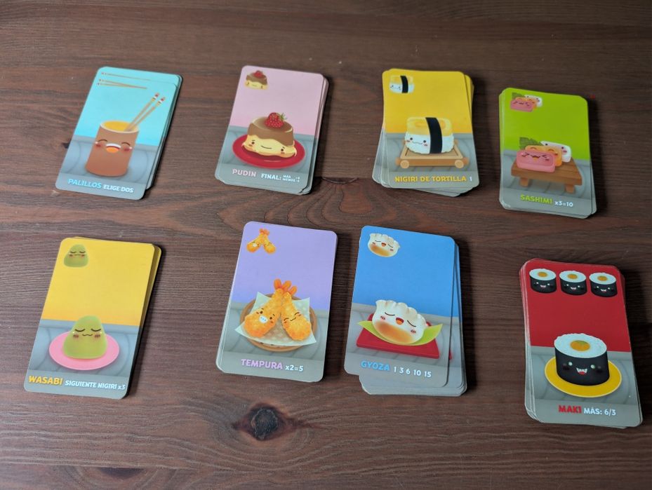 Sushi Go! - jogo de tabuleiro