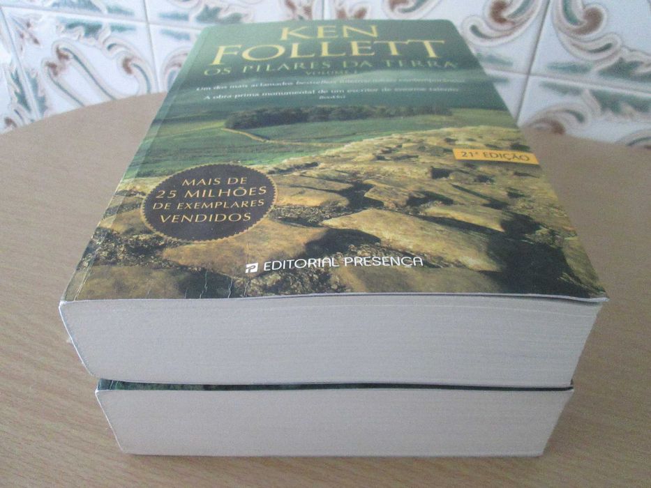 Os Pilares da Terra Vol. I e II de Ken Follett