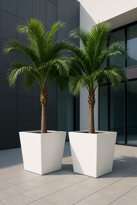 Donice termo ze styropianu , LED duza do ogrodu , na taras, balkon,