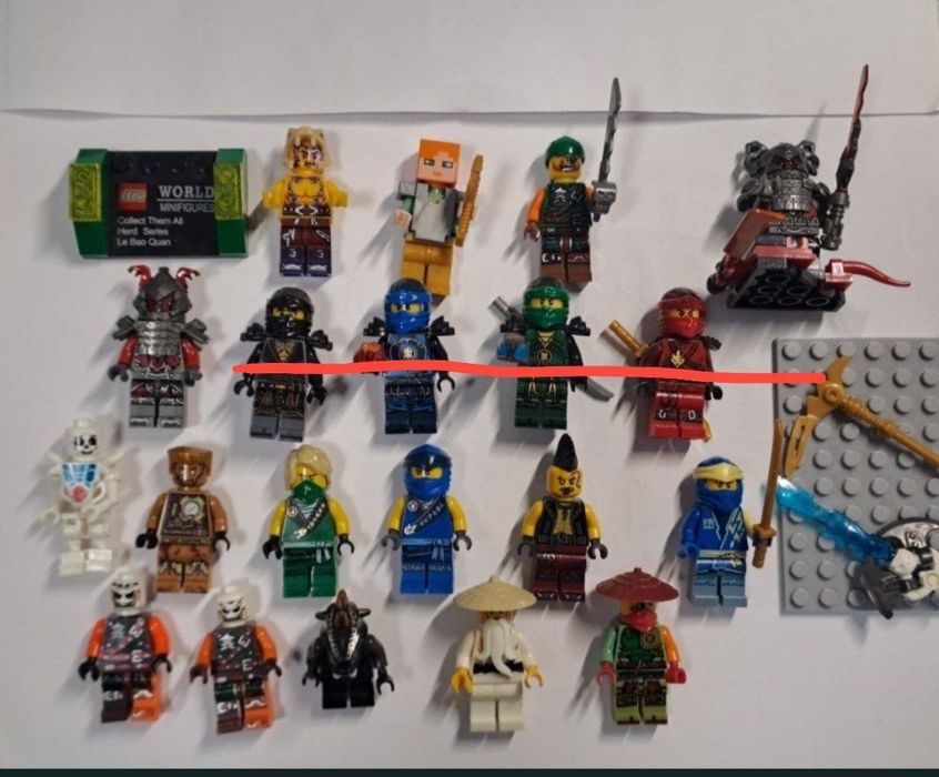 LEGO Ninjago минифигурки/ Лего Ниндзяго!!