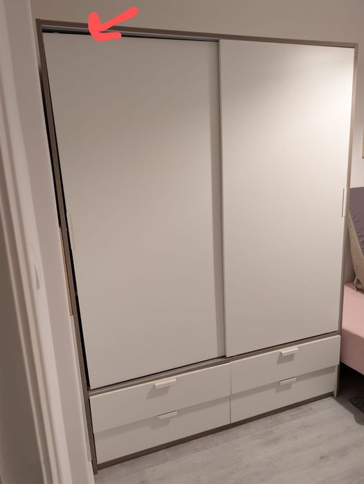 Roupeiro IKEA branco