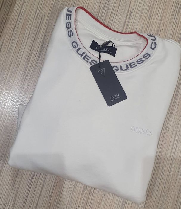 Bluza szara _biała_czarna_logo_M_unisex