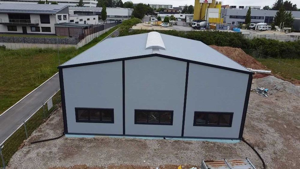 Re-Bud 300m2 hala stalowa, magazyn, warsztat samochodowy, konstrukcja