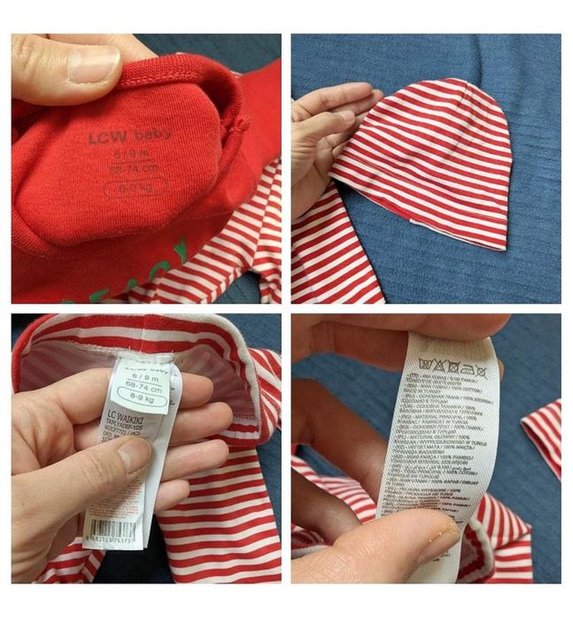 Набір новорічний - боді для фотосесії, штанці і шапочка