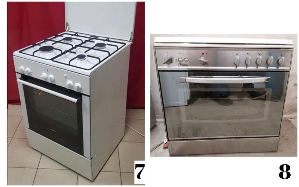 ГАЗОВАЯ Печь ПЛИТА Bosch CM5101 Духовка Газ Электро Гриль Конвекция Бу ...