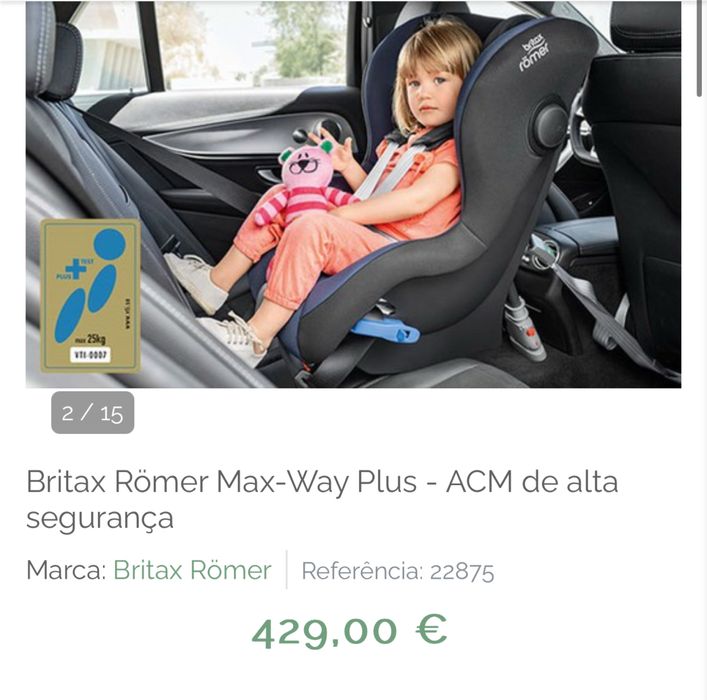 Britax Romer max way plus