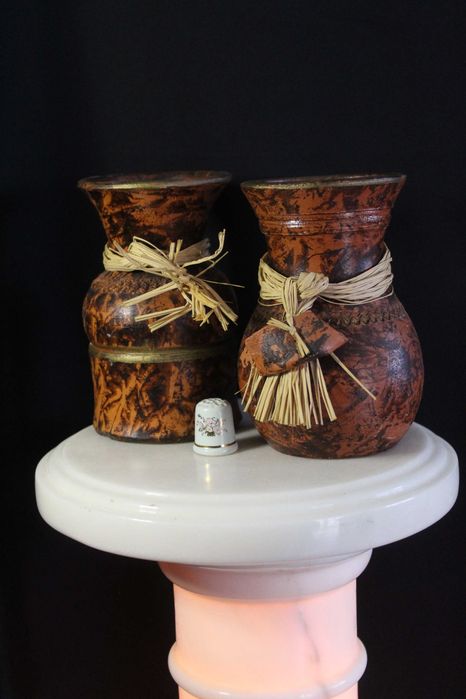 Dois vasos decorativos