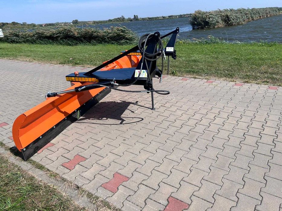 Pług na TUZ tył/przód do ciągnika Śnierzny obrotowy 360° . Producent!
