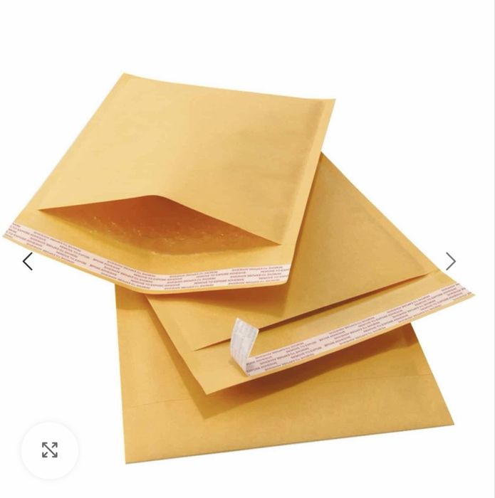 82 Envelopes almofadados bolha de ar para envio
