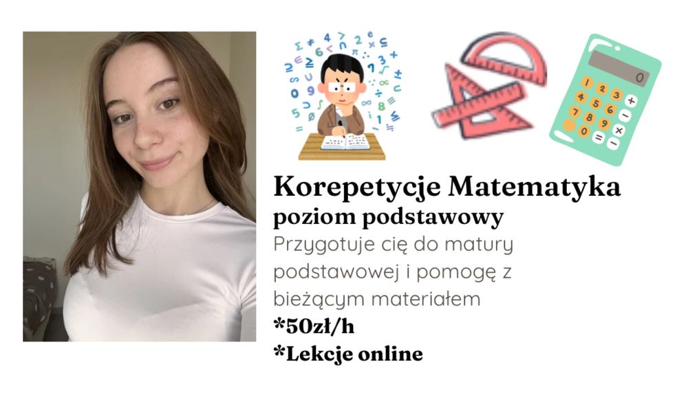 Korepetycje matematyka podstawa matura