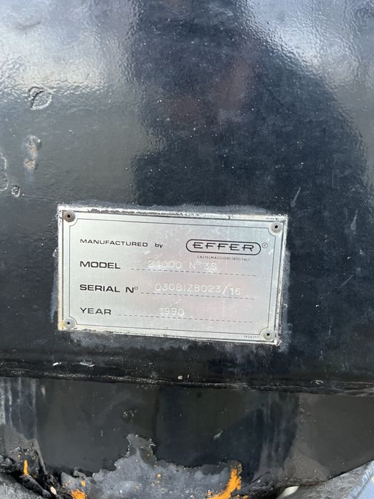 Кран маніпулятор Effer 24000