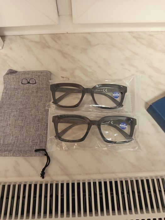 Okulary do czytania +1.50 (Zestaw 2 sztuk)