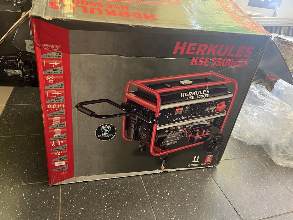 Генератори Hercules(Оригінал) 4.8kW HSE550/E5 з Німеччини