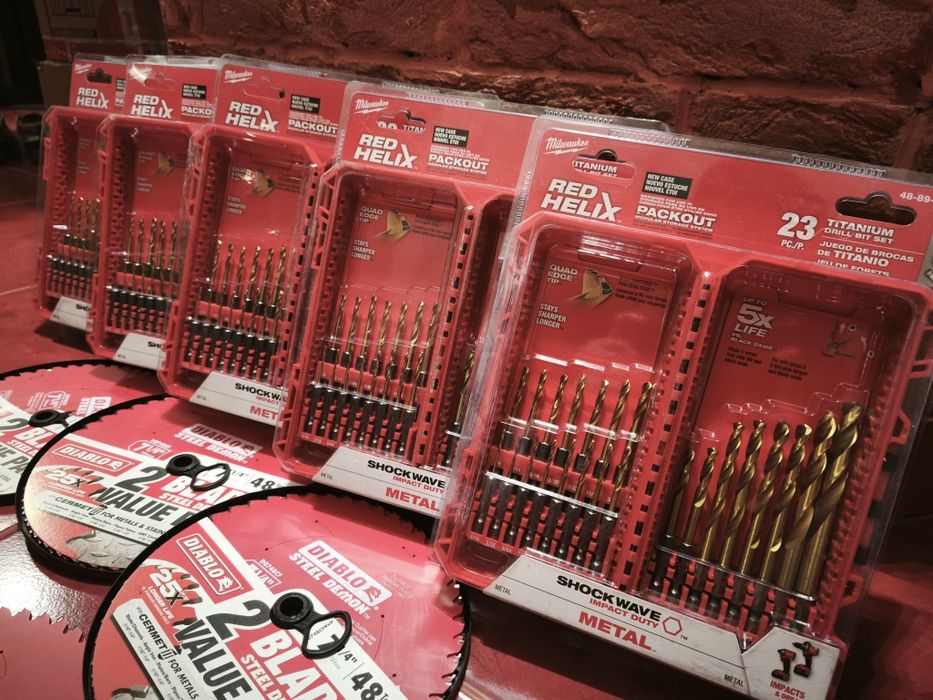 Milwaukee -Dewalt -Diablo -Набор бит. Сверла. Полотно до сабельних пил