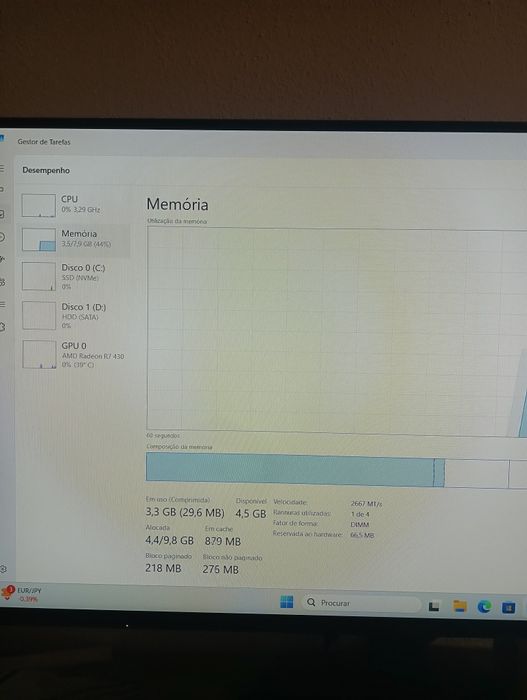 Computador para trabalho Ryzen 2700 pro 16 gb RAM  HP EliteDesk 705 G