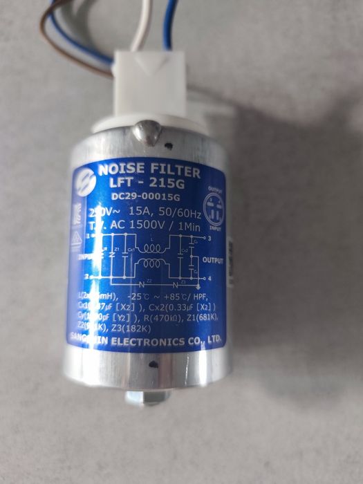 Filtr przeciwzakłóceniowy pralki Samsung