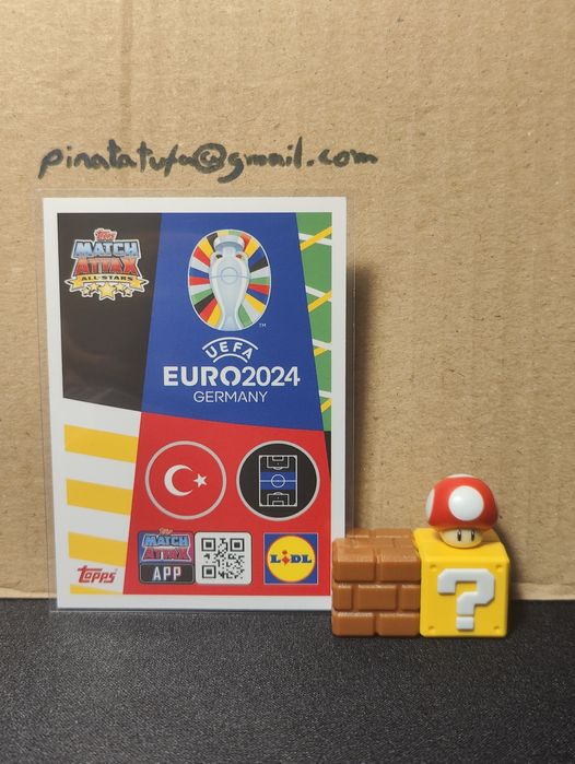 Carta Topps Orkun Kökçü – Euro 2024 (Seleção da Turquia)
