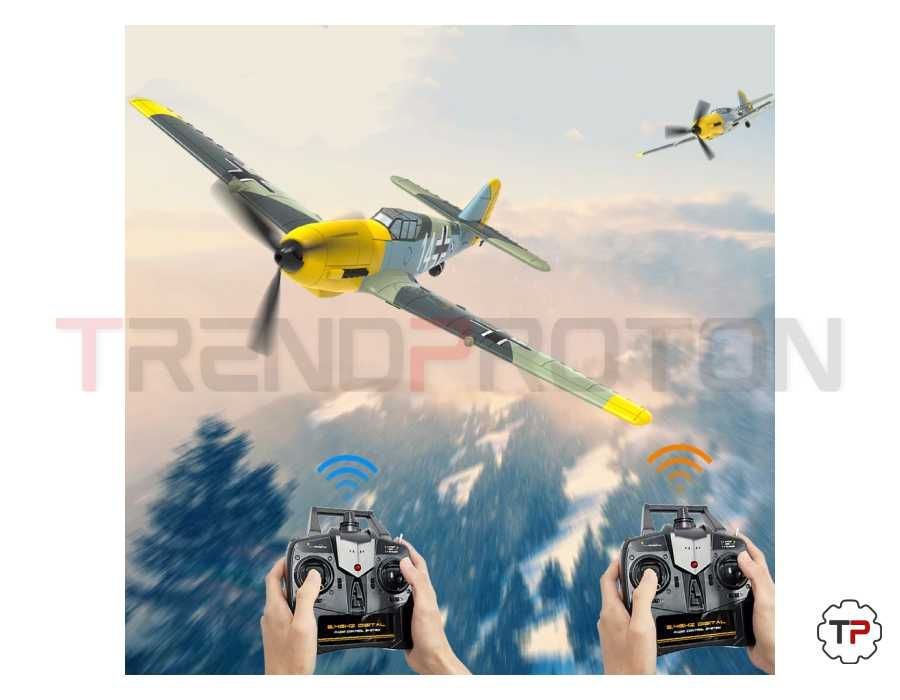 Avião caça RC Messerschmitt Bf 109 Telecomandado