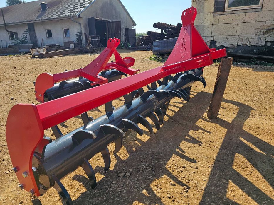 Rolka kolczatka, mulczujący kolczasty wał do brony pojedynczy DOWÓZ