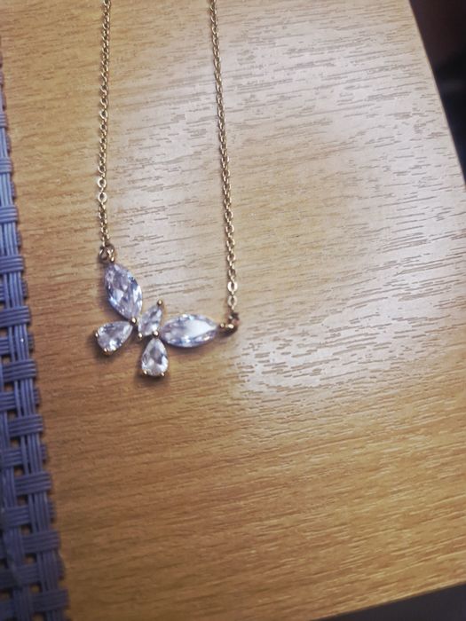 Naszyjnik motyl  regulowana długość