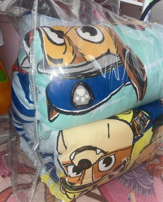 Edredão novo patrulha pata