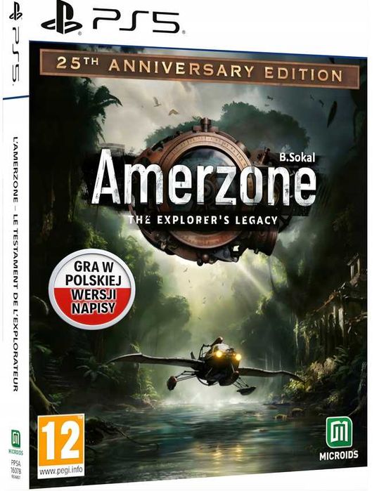 AMERZONE THE EXPLORER'S LEGACY 25th Anniversary - PL - PS5 - Płyta Blu-ray
