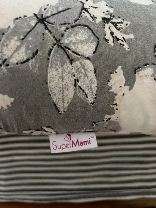 Poduszka rogal ciążowy do spania Supermami