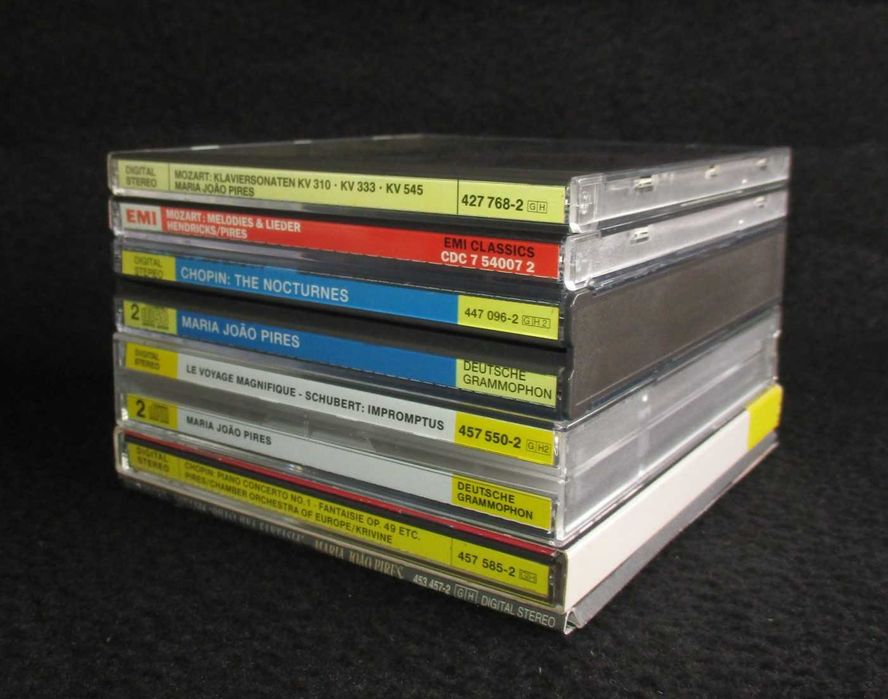Colecção de CD's de Maria João Pires